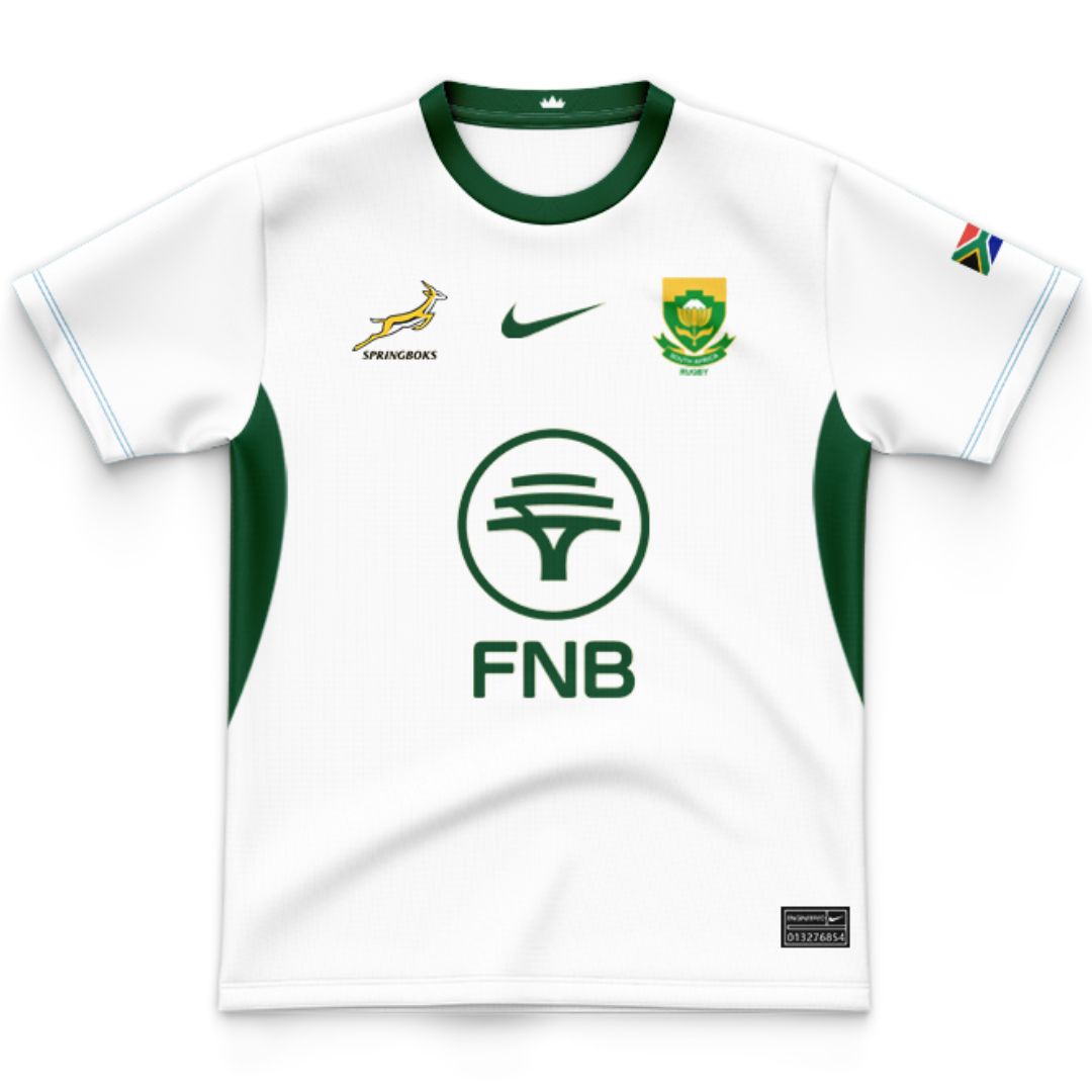 South Africa Springboks 2025 Kids Away Stadium Jersey