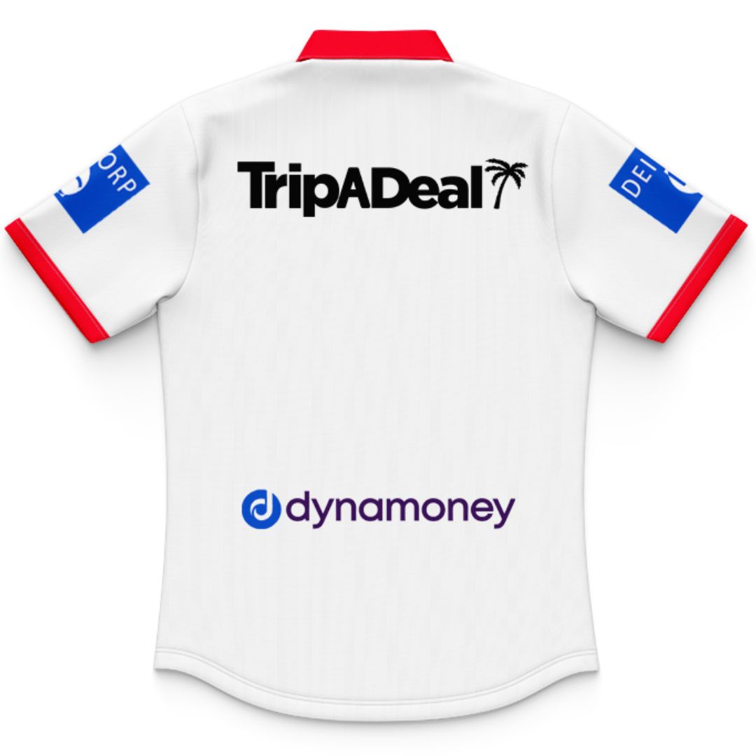 St George Illawarra Dragons 2025 Kids Captains Run Polo Shirt