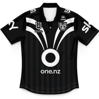 New Zealand Warriors 2025 Kids Dear Warrior Polo Shirt