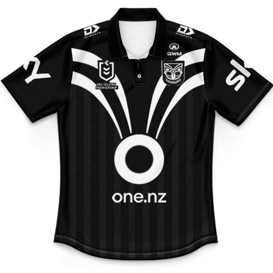 New Zealand Warriors 2025 Kids Dear Warrior Polo Shirt