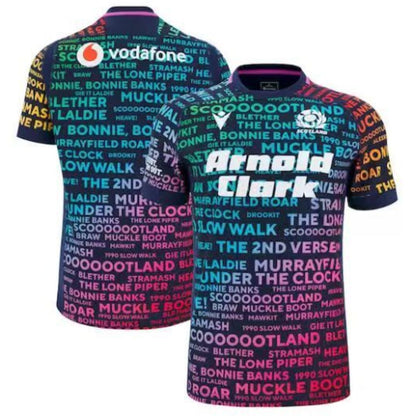 Scotland Rugby 2025/26 Words Training Jersey