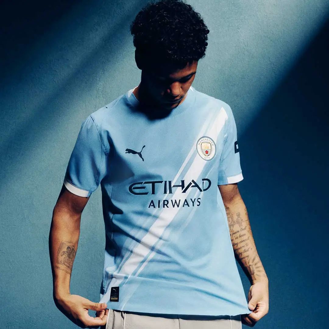 Manchester City 2025/26 Player's Edition Home Jersey Shirt