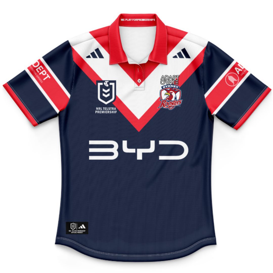 Sydney Roosters 2026 Kids Home Polo Shirt