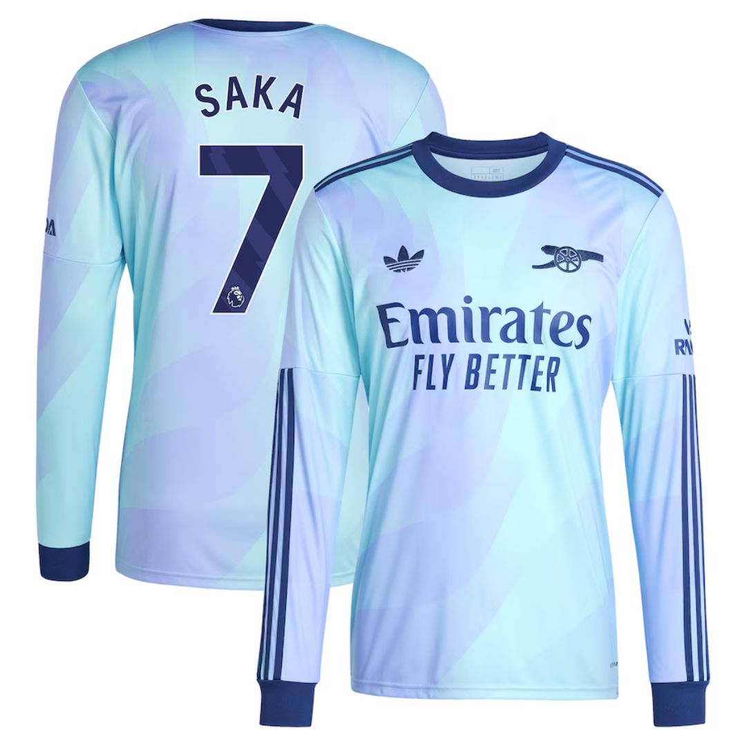 Arsenal shops Saka #7 jersey