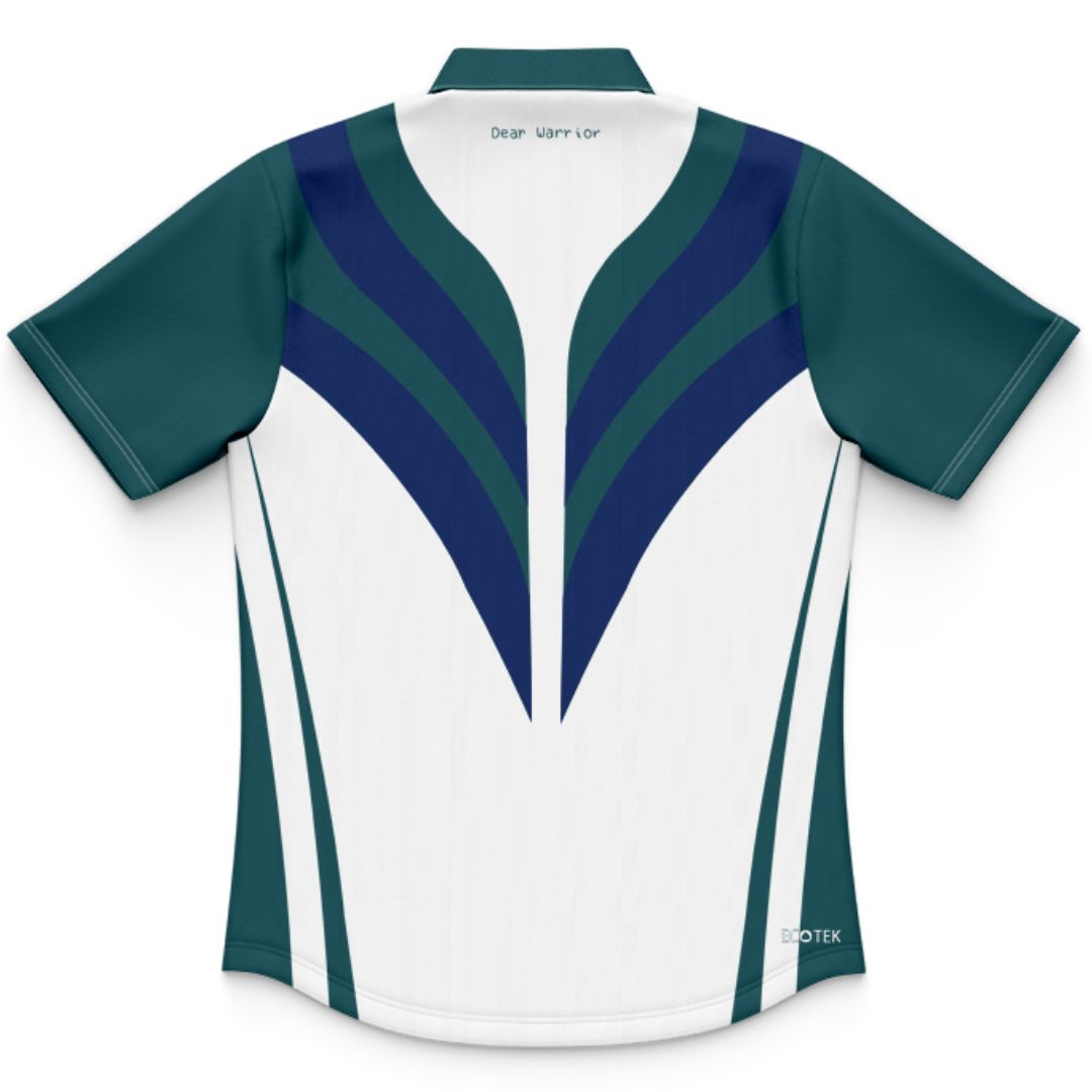 New Zealand Warriors 2025 Kids Dear Warrior Training Polo Shirt