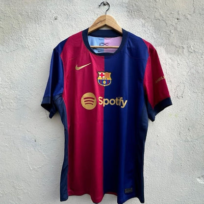 Barcelona 2024/25 Home Jersey Shirt (Add Your Own Name & Number)