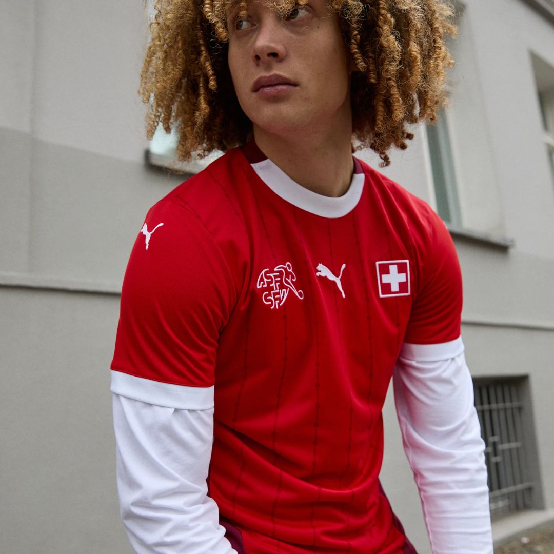 Switzerland Euro 2024 Home Jersey Shirt