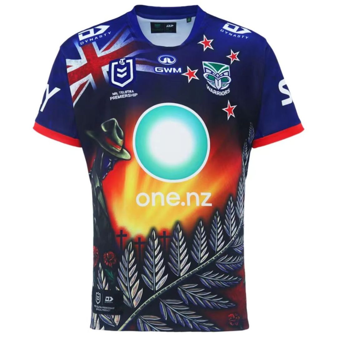 2024 New Zealand Warriors ANZAC Jersey