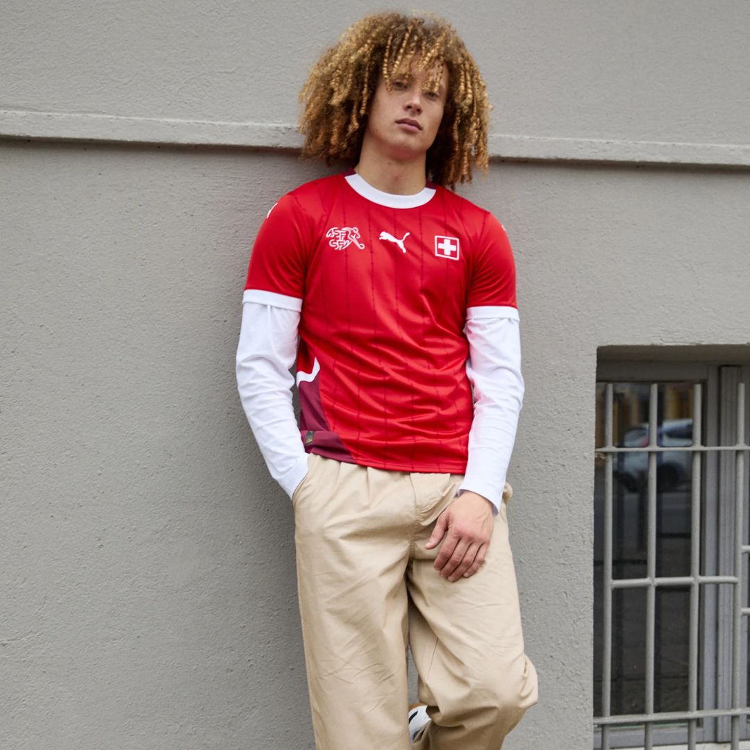 Switzerland Euro 2024 Home Jersey Shirt