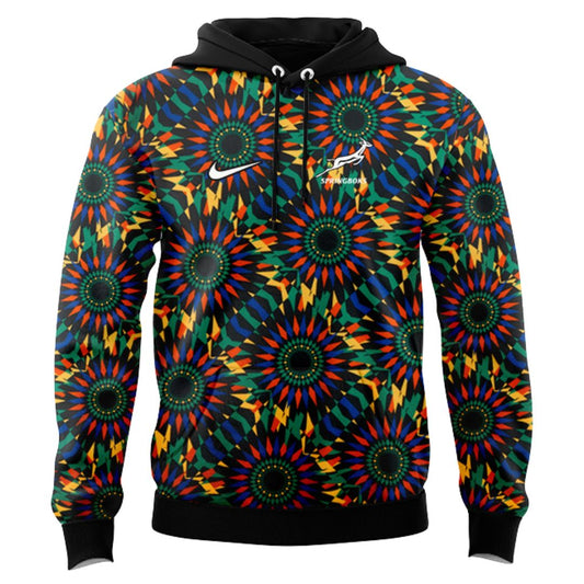 South Africa Springboks 2025 Pre Match Hoodie