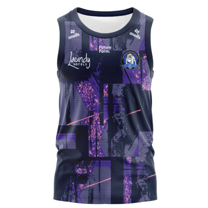 Canterbury Bankstown Bulldogs 2025 Captains Run Singlet