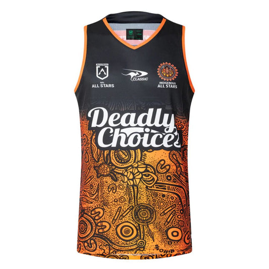 Indigenous All Stars 2025 Training Singlet