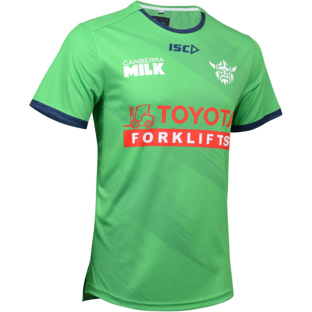 Canberra Raiders 2024 Green Training Shirt