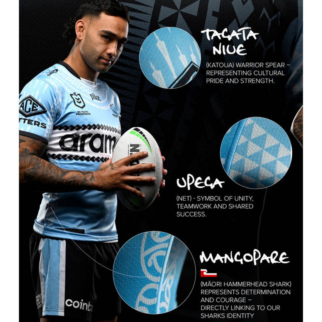 Cronulla Sutherland Sharks 2025 Pasifika Jersey