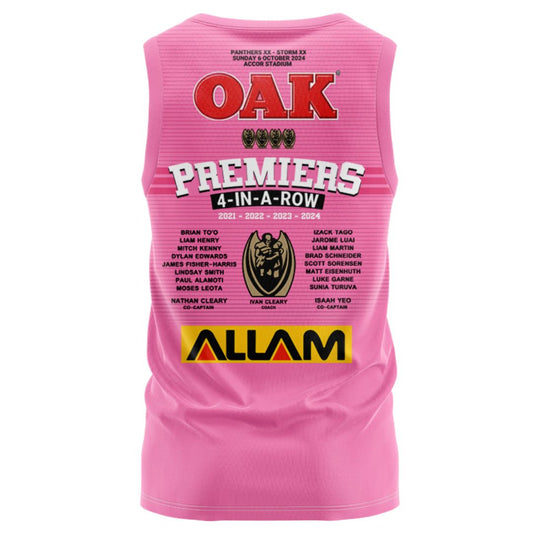 2024 Penrith Panthers Premiers 4 In a Row Singlet
