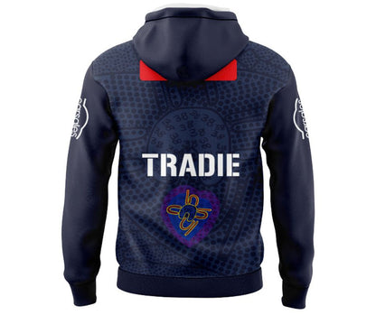 Melbourne Storm 2025 Indigenous Hoodie with Zipper