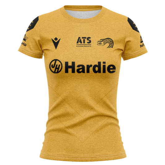 Parramatta Eels 2025 Women's Gold Training Shirt