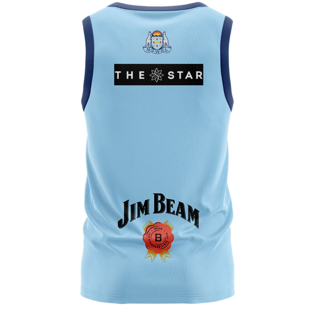 NSW Blues State Of Origin 2025 Home Singlet