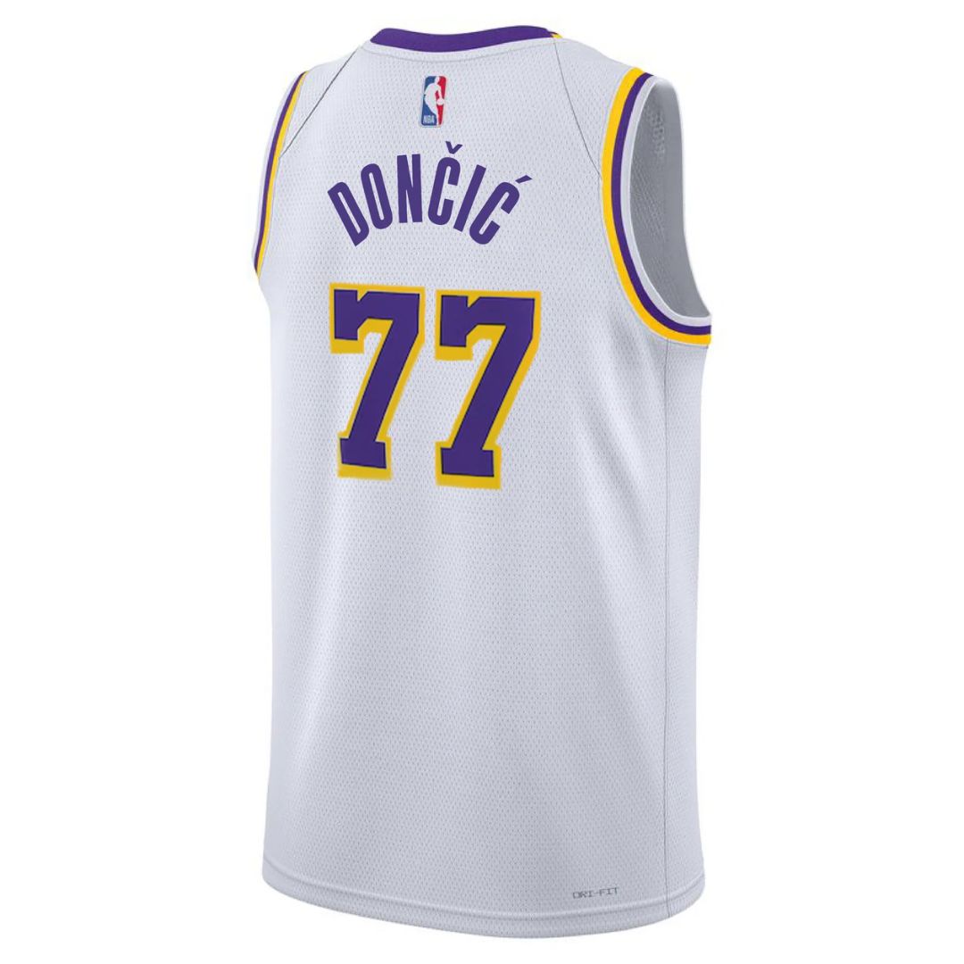 Los Angeles Lakers 2024/25 Luka Dončić #77 Jersey