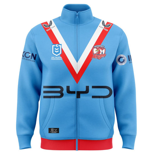 Sydney Roosters 2025 ANZAC Jacket with Zipper