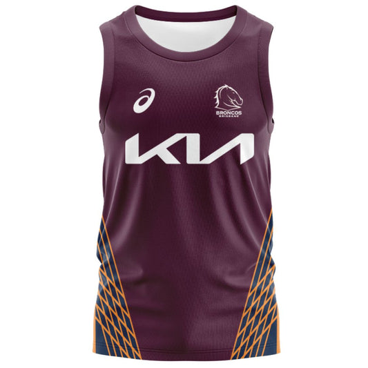 Brisbane Broncos 2000 Retro Singlet
