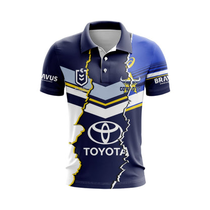 North Queensland Cowboys 2024 Combine Polo Shirt