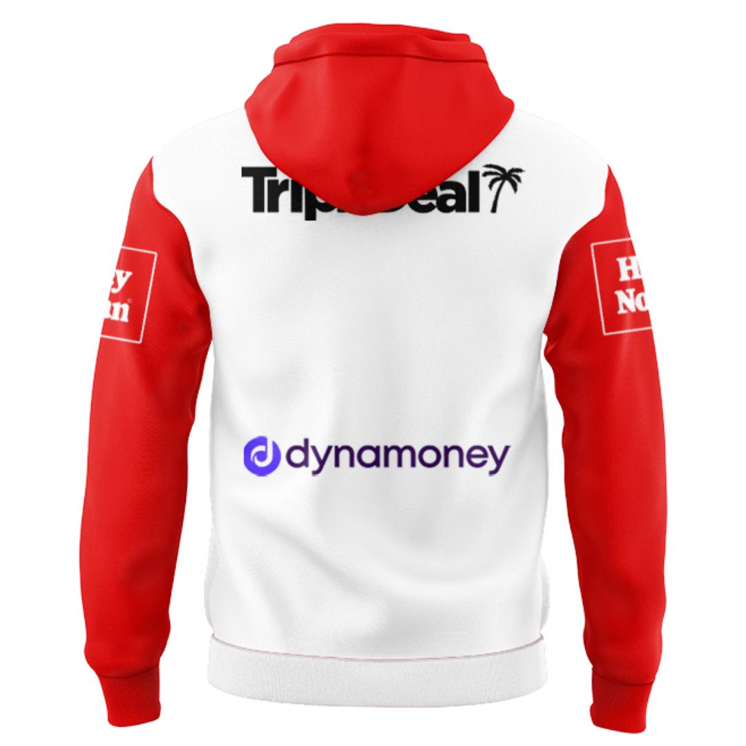 St George Illawarra Dragons Alternate Hoodie with Zipper