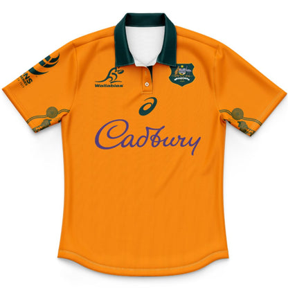 Australian Wallabies 2025 Kids Lions Tour Polo Shirt