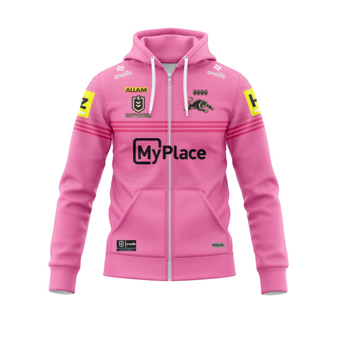 2024 Penrith Panthers Premiers 4 In a Row Hoodie With Zipper