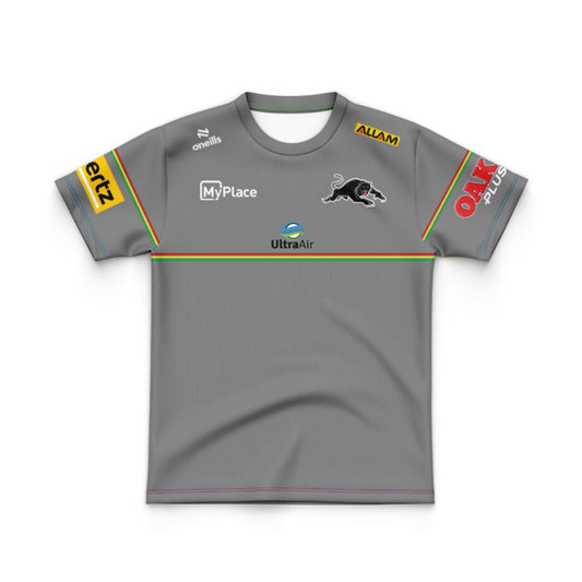 Penrith Panthers 2025 Kids Grey Media Jersey