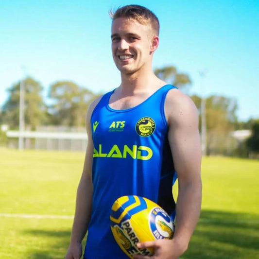 Parramatta Eels 2024 Blue Training Singlet