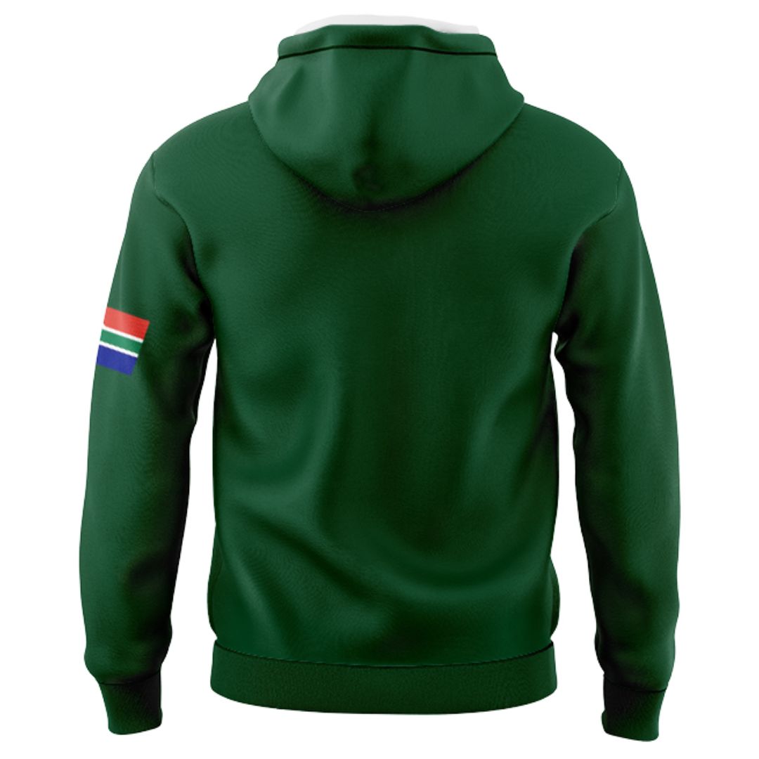 South Africa Springboks 2025/26 Home Hoodie with Zipper