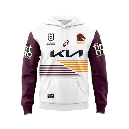 2024 Brisbane Broncos Away Hoodie