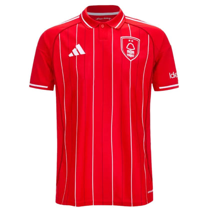 Nottingham Forest 2025/26 Home Jersey Shirt (Non Sponsored)