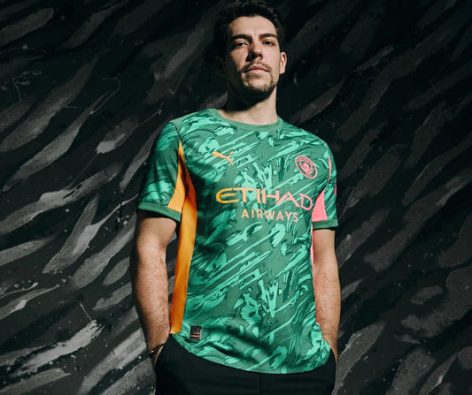 Manchester City 2025/26 Goalkeeper Away Jersey Shirt