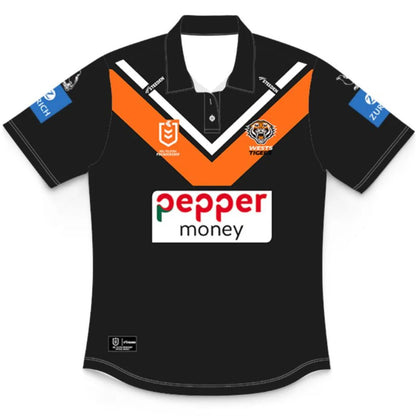 Wests Tigers 2025 Kids Home Polo Shirt
