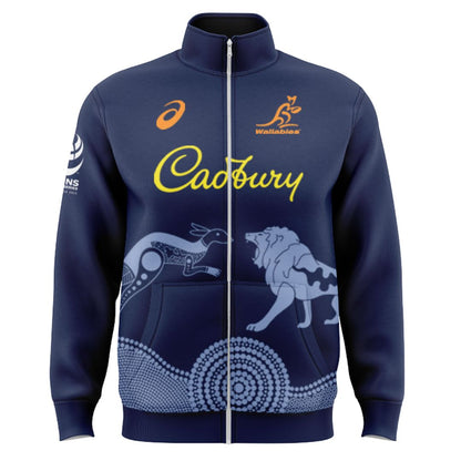 Australian Wallabies 2024 Lions Tour Jacket with Zipper