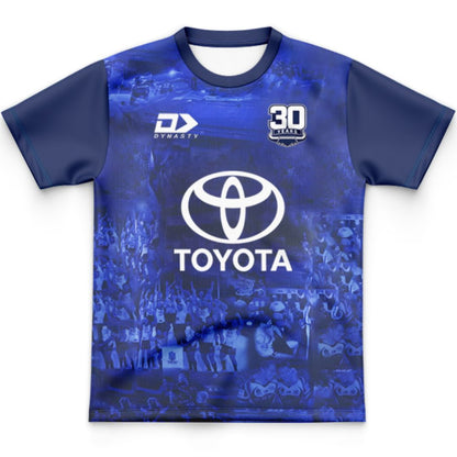 North Queensland Cowboys 2025 Kids Warm Up Jersey