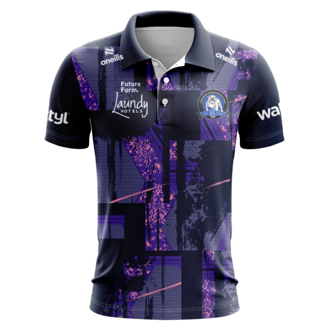 Canterbury Bankstown Bulldogs 2025 Captains Run Polo Shirt