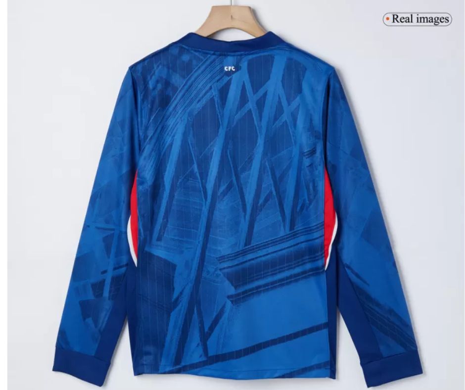 Chelsea 2025/26 Long Sleeve Home Jersey Shirt