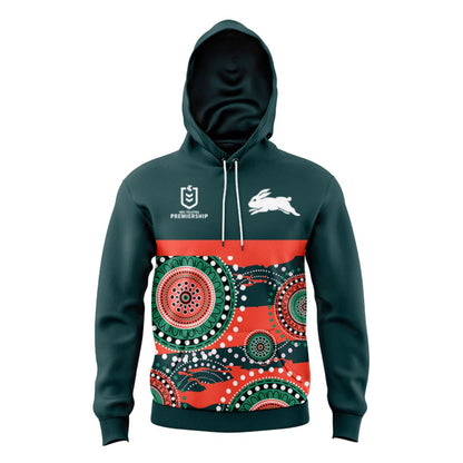 South Sydney Rabbitohs Indigenous Hoodie With Zipper