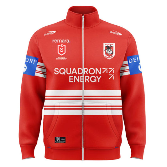St George Illawarra Dragons 2025 Alternate Jacket with Zipper