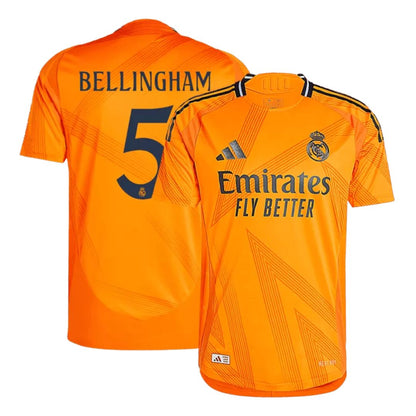Real Madrid 2024/25 Bellingham #5 Away Jersey Shirt