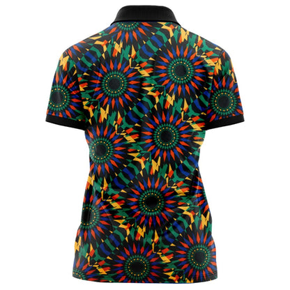 South Africa Springboks 2025 Women's Pre Match Polo Shirt