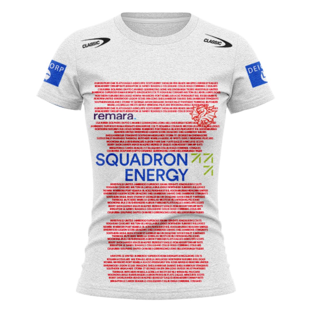 St George Illawarra Dragons 2025 Women's Captains Run Shirt