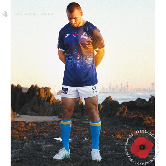 Gold Coast Titans 2024 ANZAC Warm Up Shirt