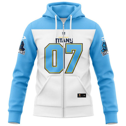 Gold Coast Titans 2026 Gridiron Hoodie with Zipper