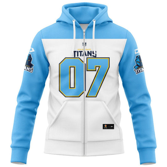 Gold Coast Titans 2026 Gridiron Hoodie with Zipper