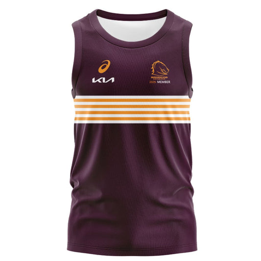 Brisbane Broncos 2025 Members Singlet