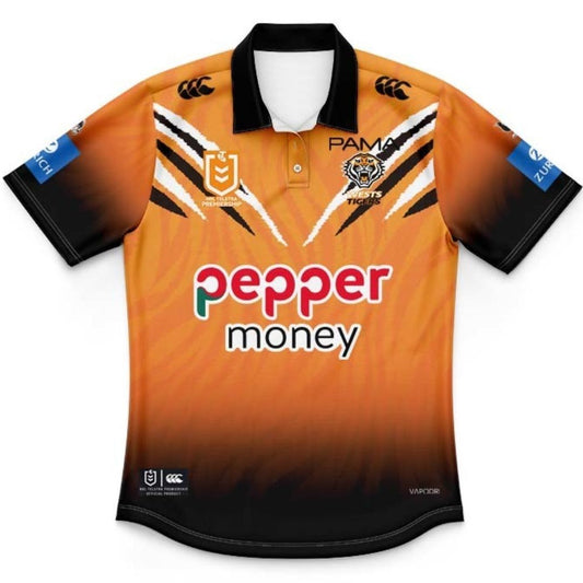 Wests Tigers 2026 Kids Home Polo Shirt